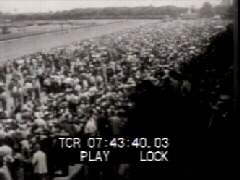 Thumbnail of Native Dancer Wins '53 Preakness