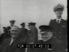 Thumbnail of Churchill & FDR Meet Aboard Ship